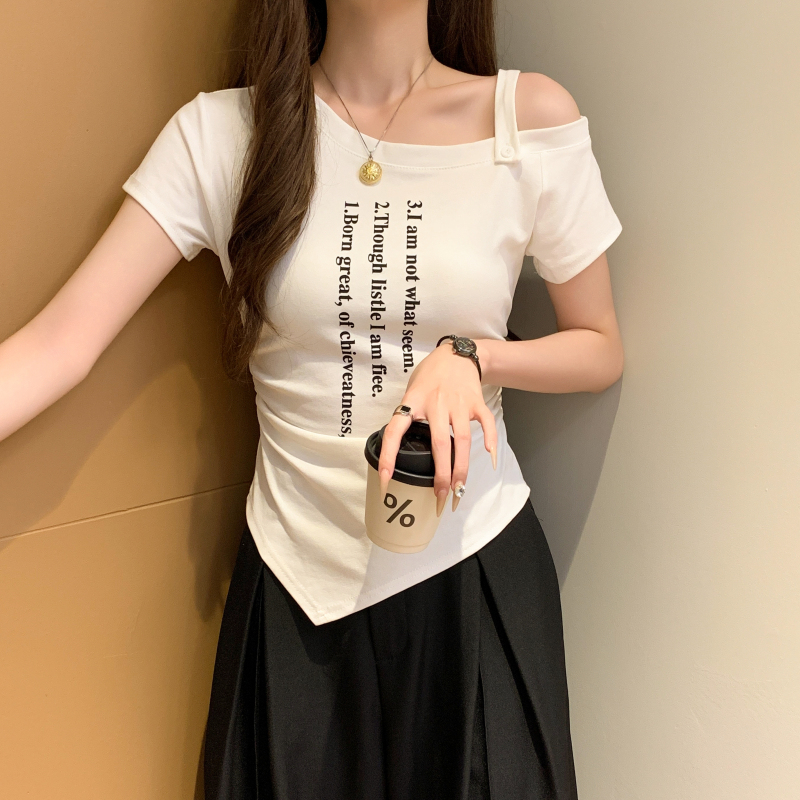 Spicegirl T-shirt summer tops for women