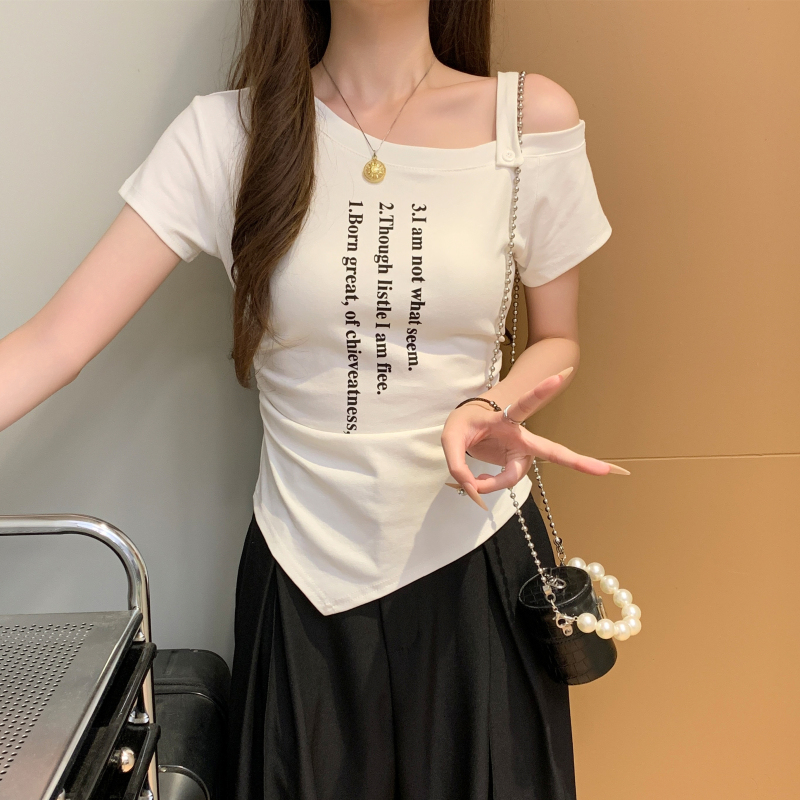 Spicegirl T-shirt summer tops for women