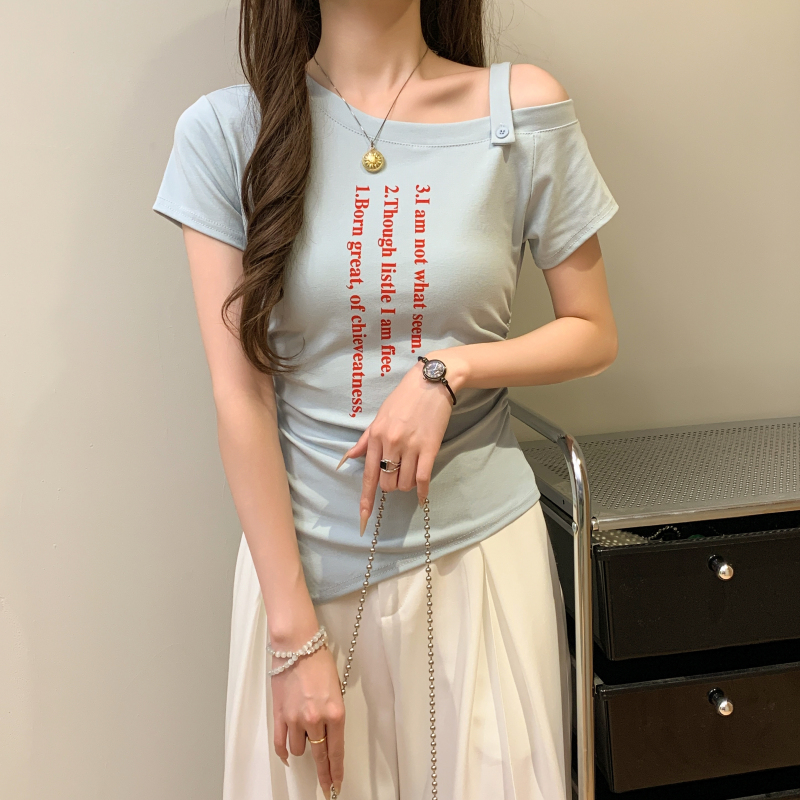 Spicegirl T-shirt summer tops for women