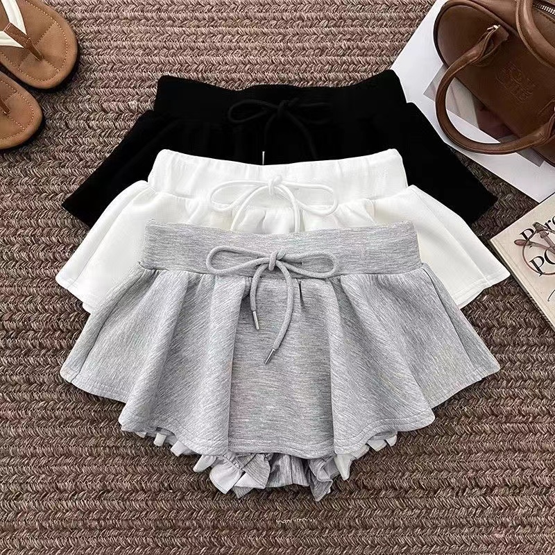 Anti emptied puff skirt all-match skirt for women