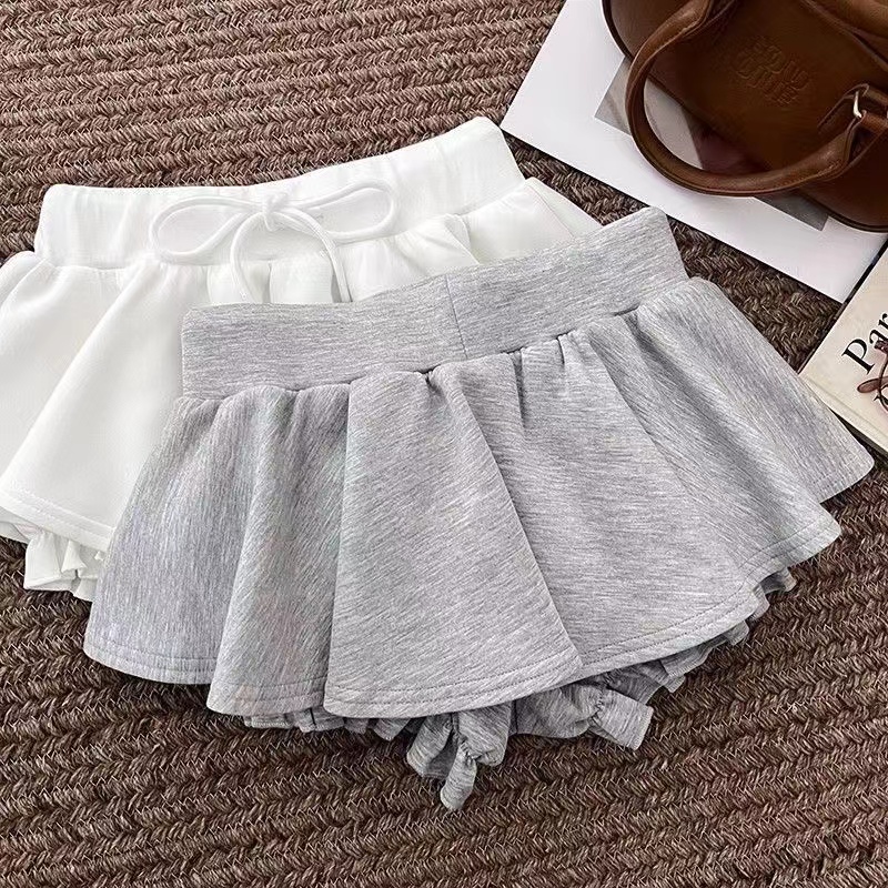 Anti emptied puff skirt all-match skirt for women