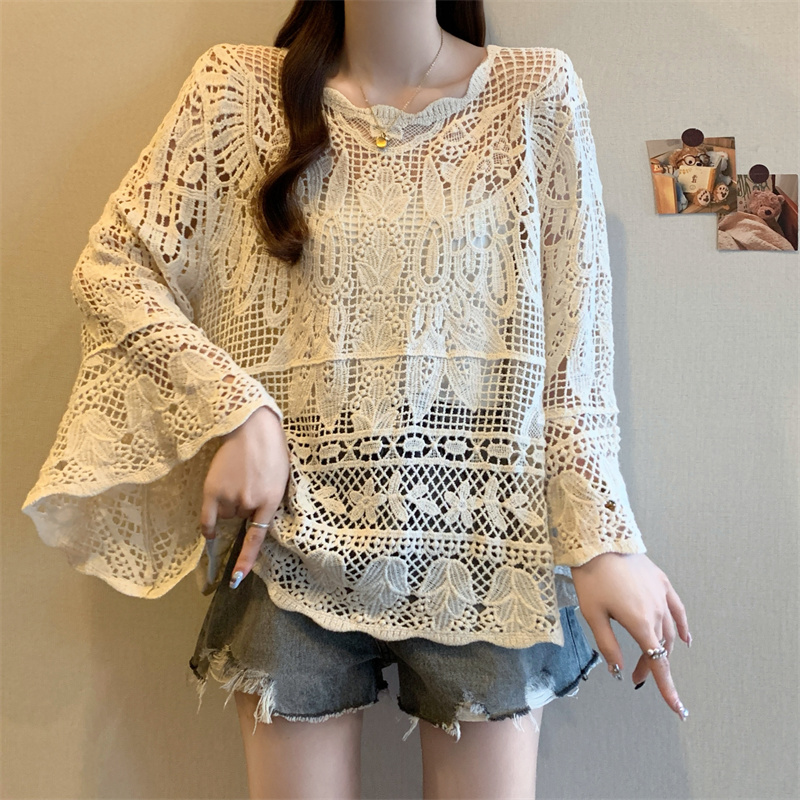 Fat large yard smock summer Cover belly shirts for women