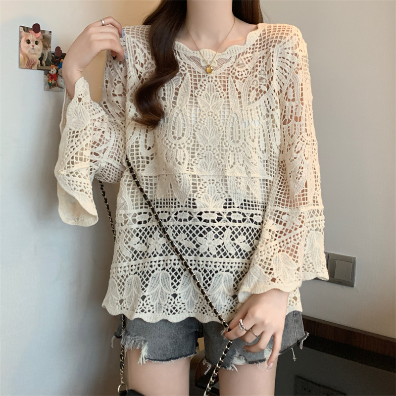 Fat large yard smock summer Cover belly shirts for women