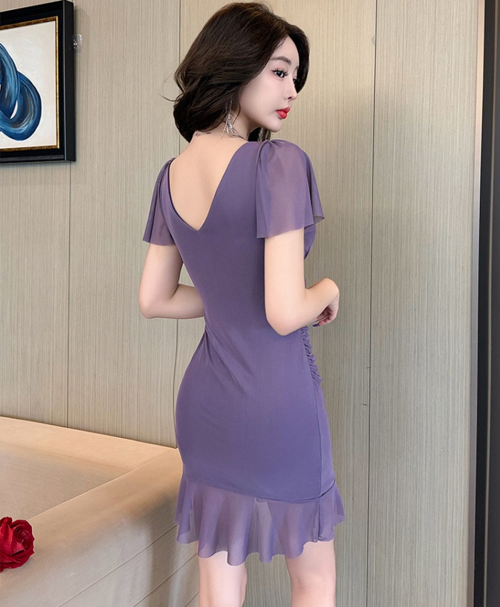 Package hip sexy overalls dress