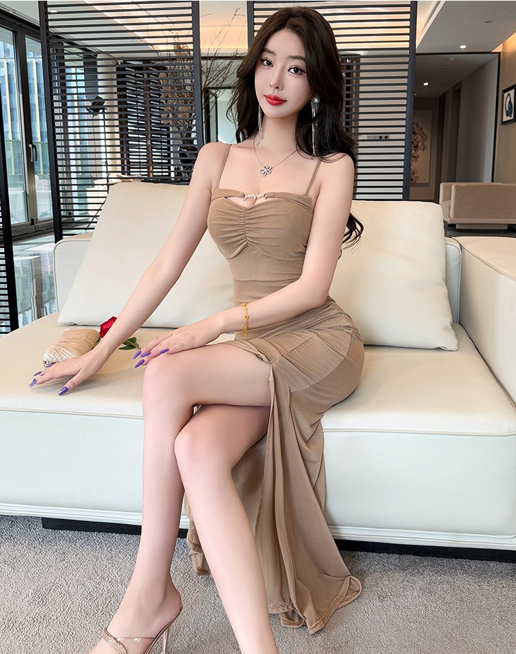 Light luxury slim sexy dress temperament niche formal dress