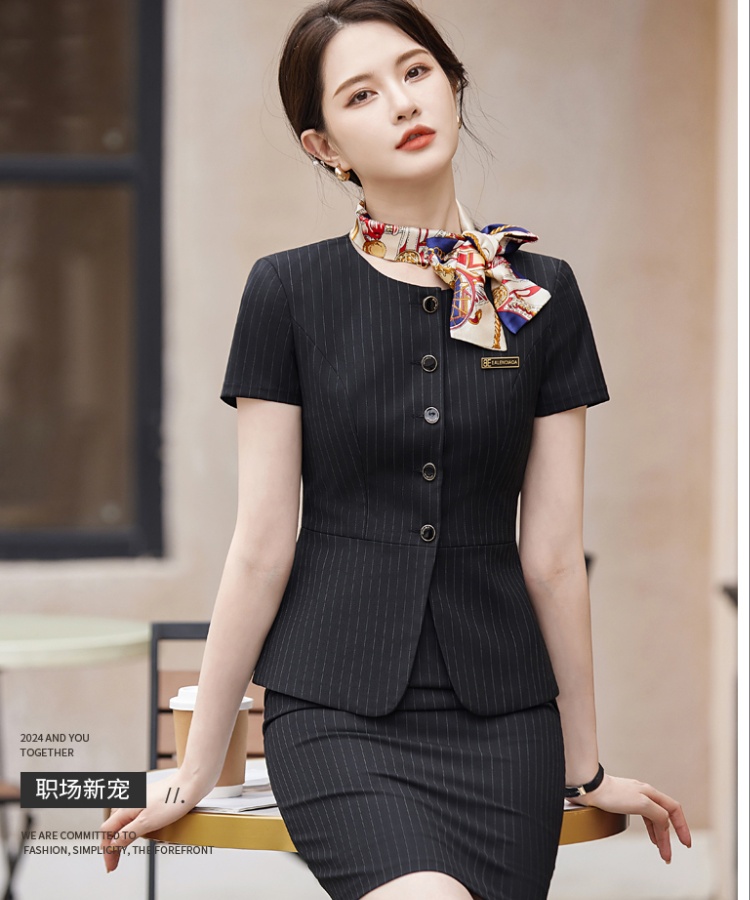 Slim business suit profession skirt a set for women