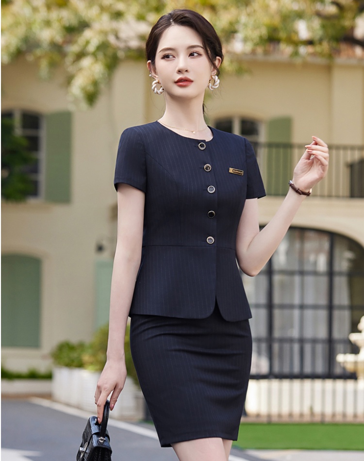 Slim business suit profession skirt a set for women