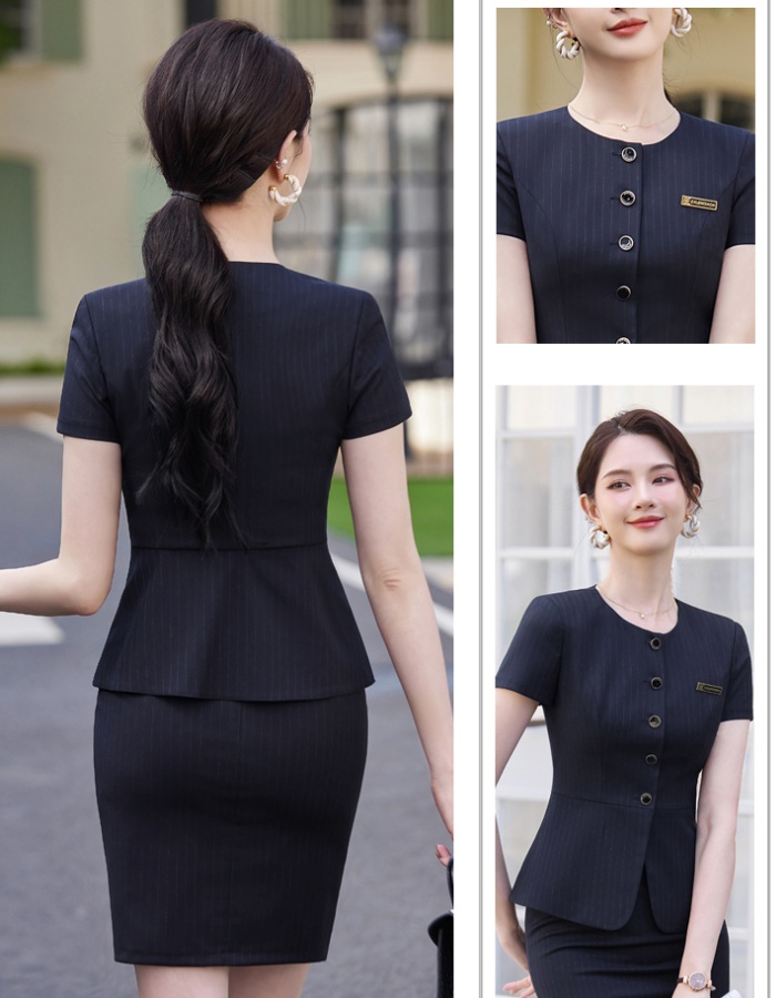 Slim business suit profession skirt a set for women