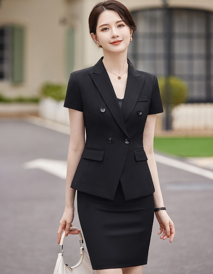 Profession skirt summer business suit a set for women