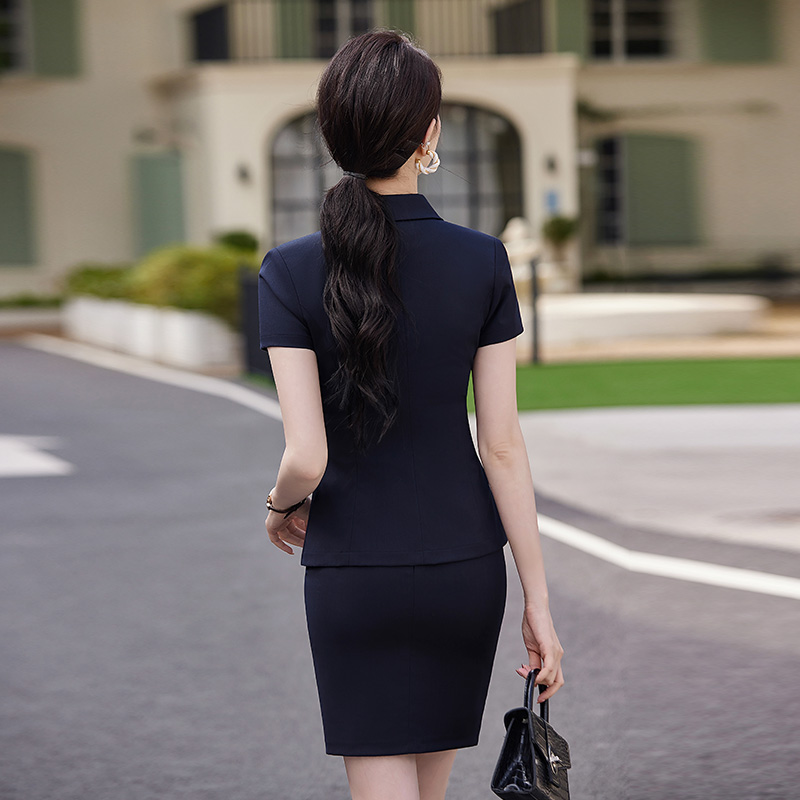 Profession skirt summer business suit a set for women