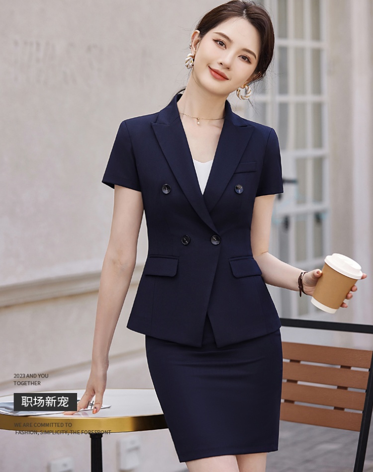 Profession skirt summer business suit a set for women