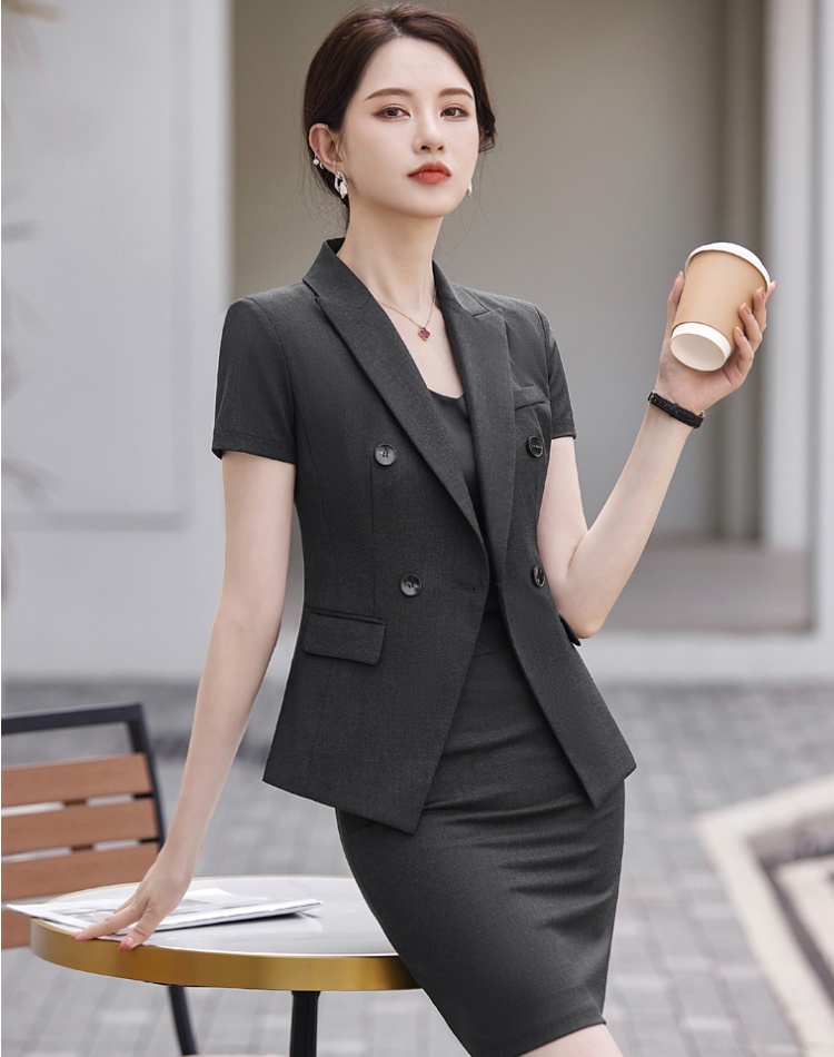 Profession skirt summer business suit a set for women