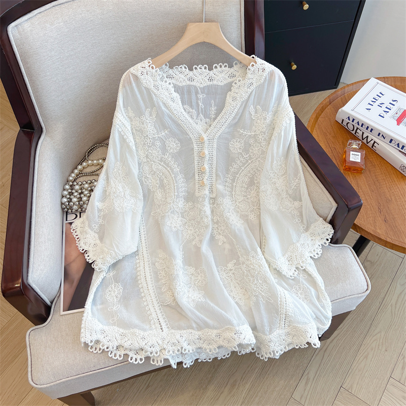 Summer short sleeve temperament fashion shirt for women