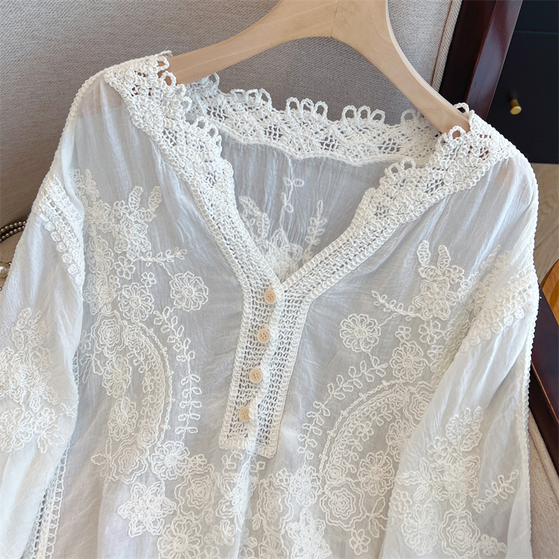 Summer short sleeve temperament fashion shirt for women