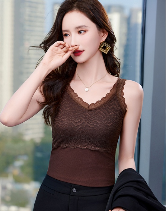 Spring and summer Casual V-neck vest for women