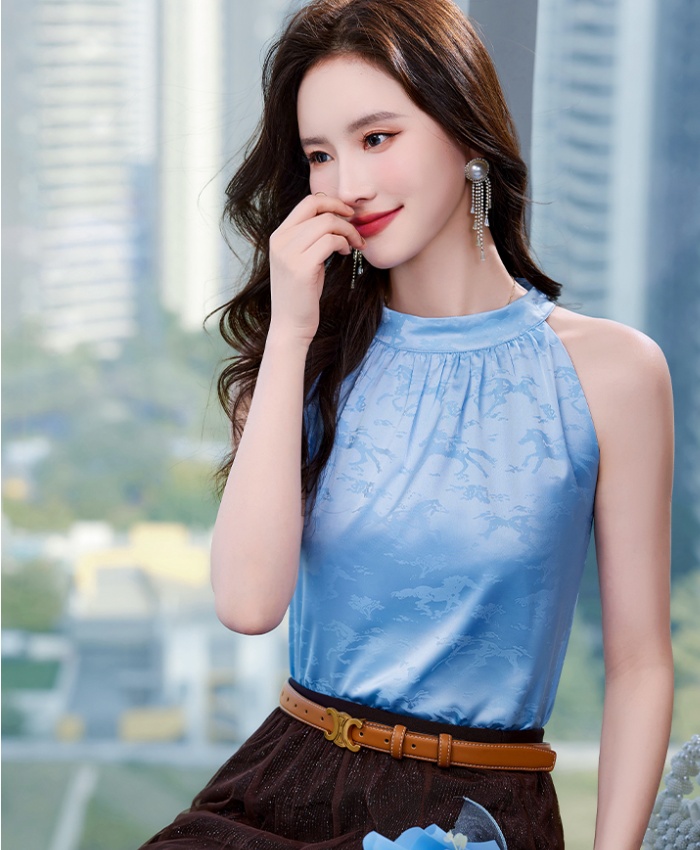 Slim sling small shirt light summer tops