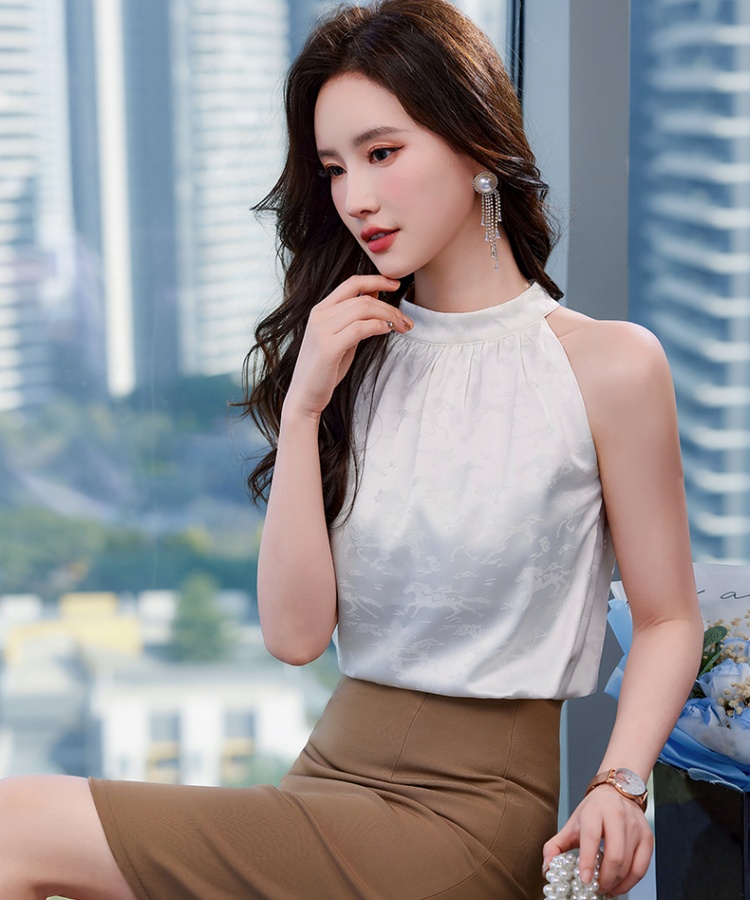 Slim sling small shirt light summer tops