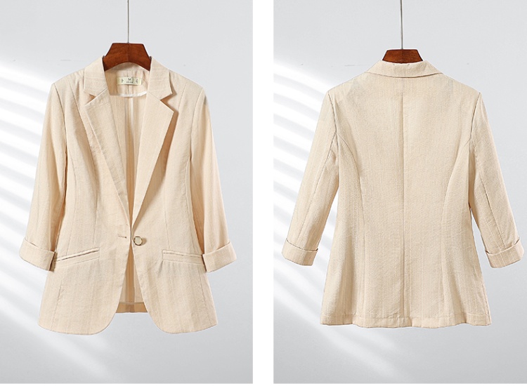 Casual all-match business suit thin simple coat for women