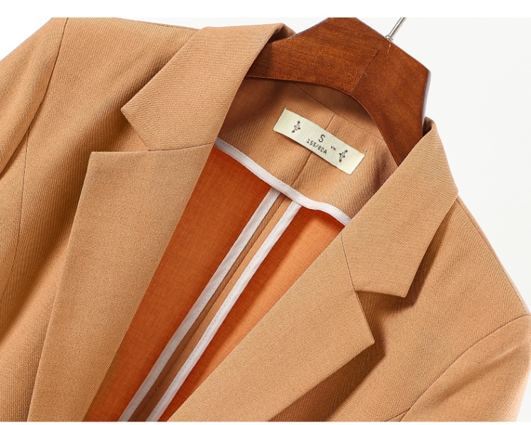 Green profession business suit temperament slim coat for women