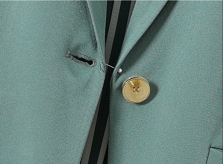 Overalls commuting business suit green coat for women