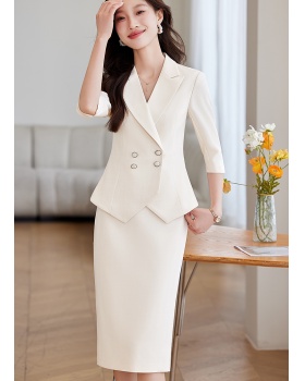 Fashion business suit temperament coat a set for women