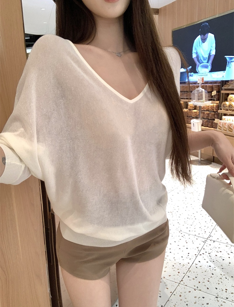 All-match short sleeve bottoming shirt short T-shirt