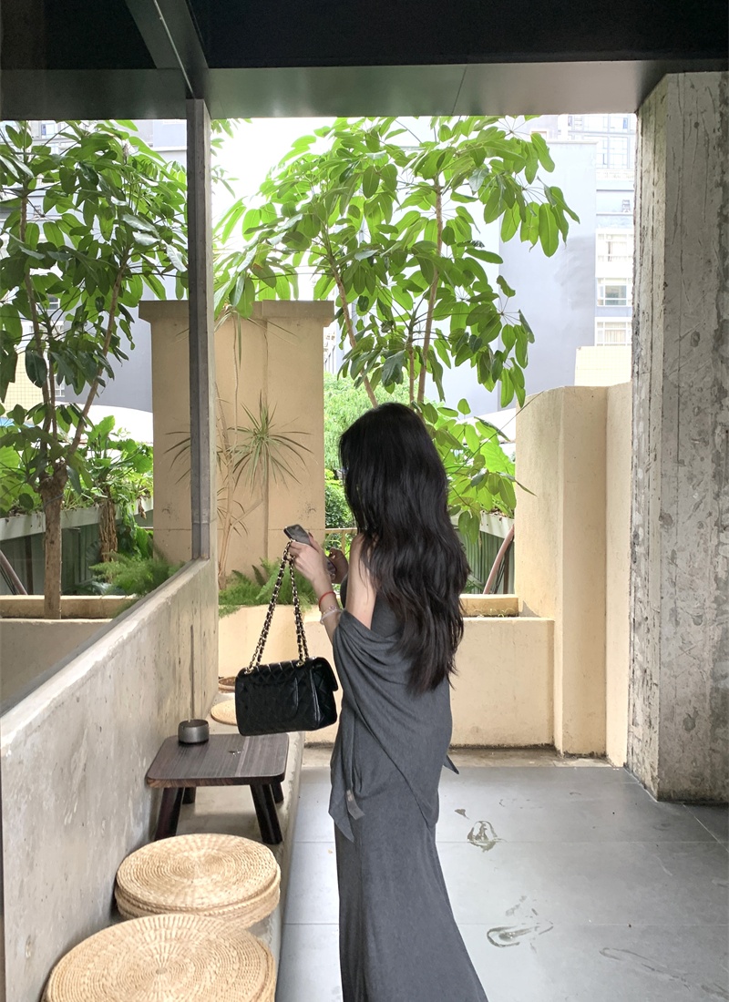 Sleeveless vest summer short skirt 3pcs set for women