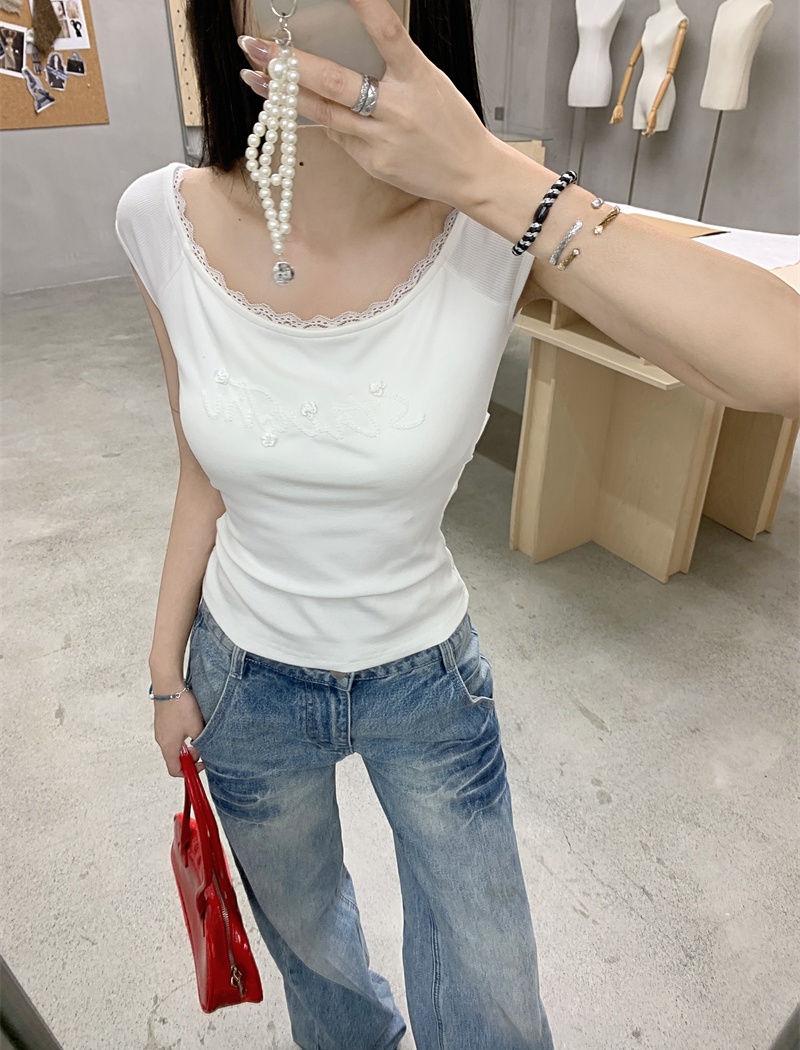 Sexy spicegirl unique tops short sleeve summer T-shirt