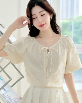 Tender France style tops temperament shirt for women