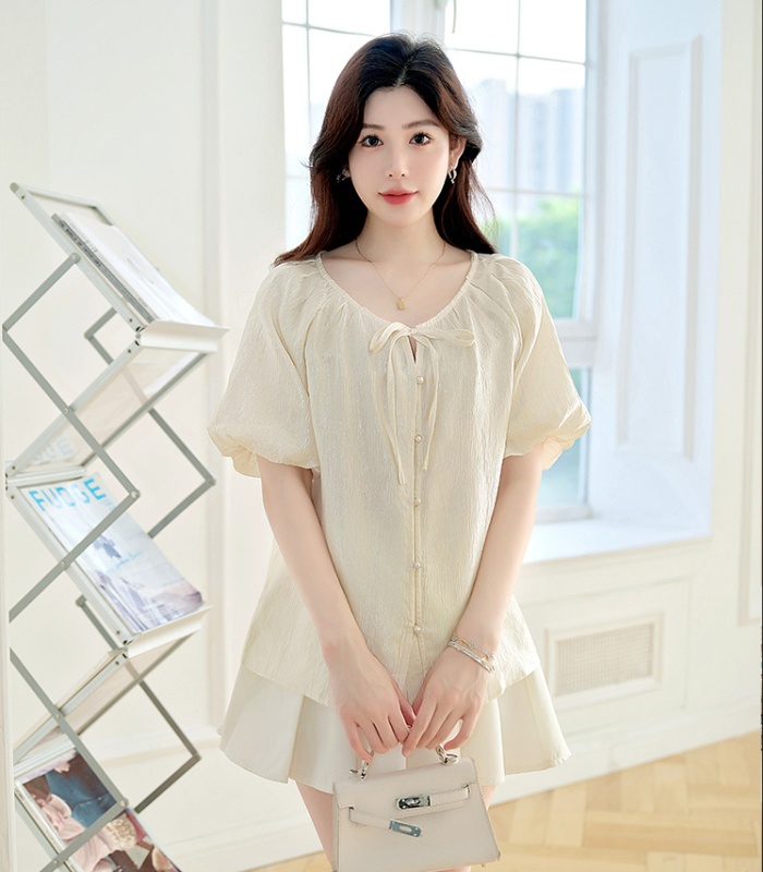 Tender France style tops temperament shirt for women