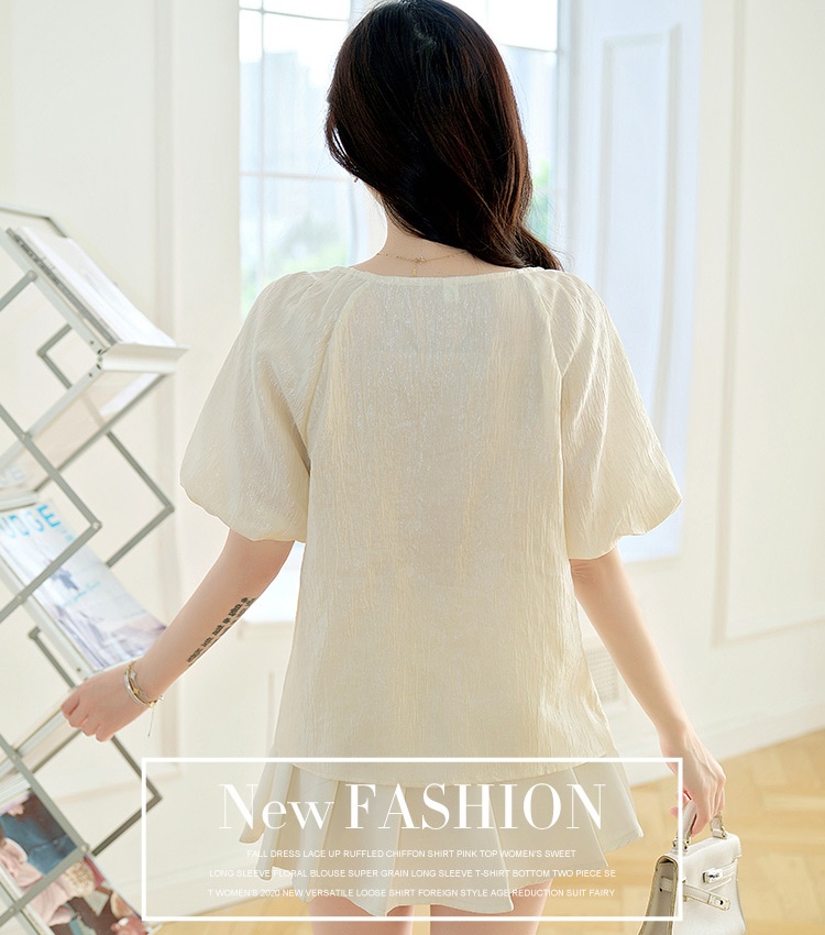 Tender France style tops temperament shirt for women