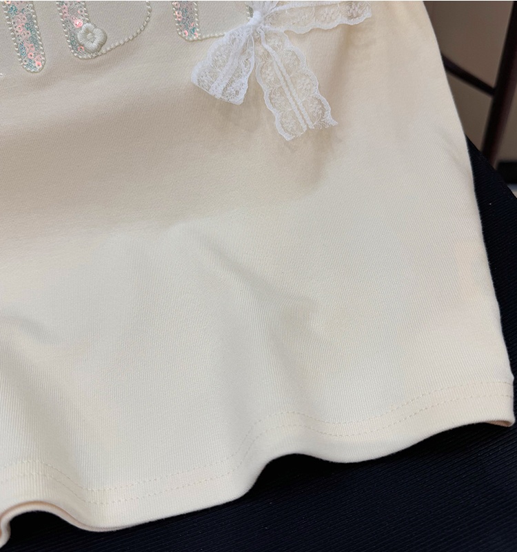 Fashion embroidery T-shirt loose summer tops for women