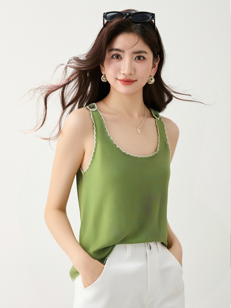 France style tops unique vest for women