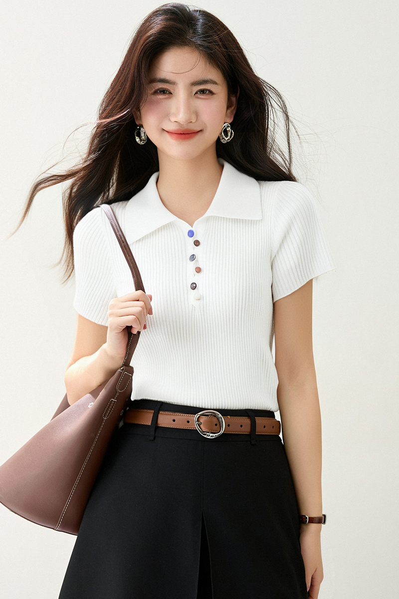 Short sleeve tops unique T-shirt for women