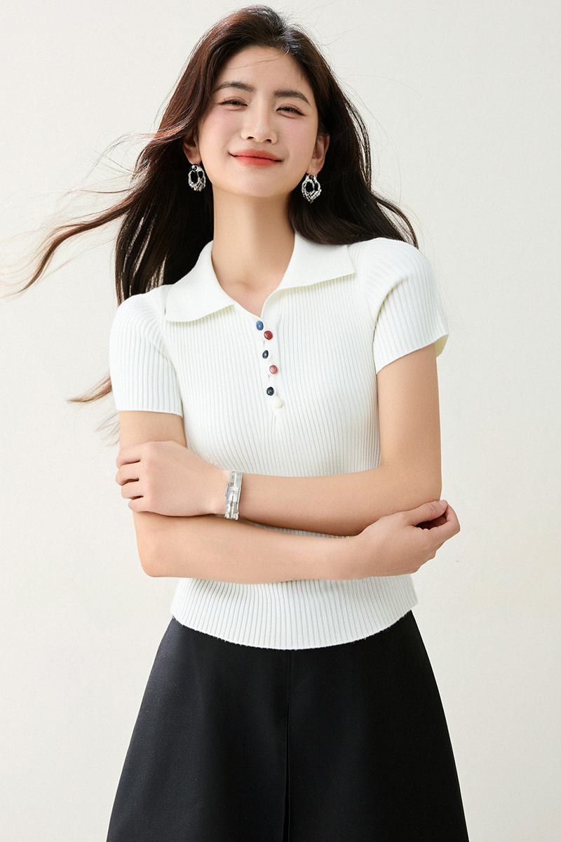 Short sleeve tops unique T-shirt for women