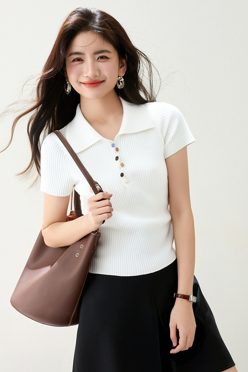 Short sleeve tops unique T-shirt for women