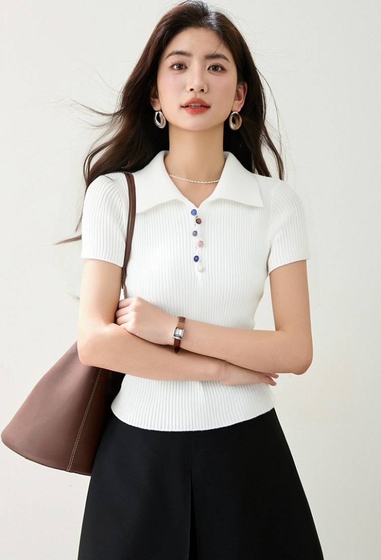 Short sleeve tops unique T-shirt for women