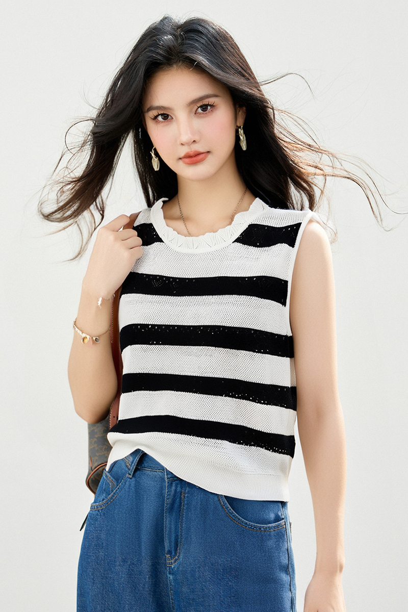 All-match vest spring and summer tops for women