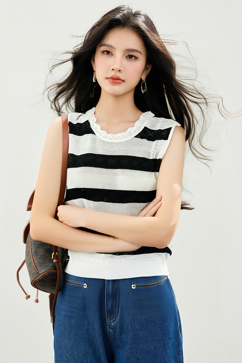 All-match vest spring and summer tops for women
