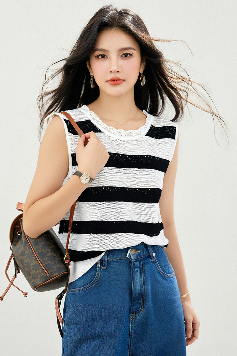 All-match vest spring and summer tops for women