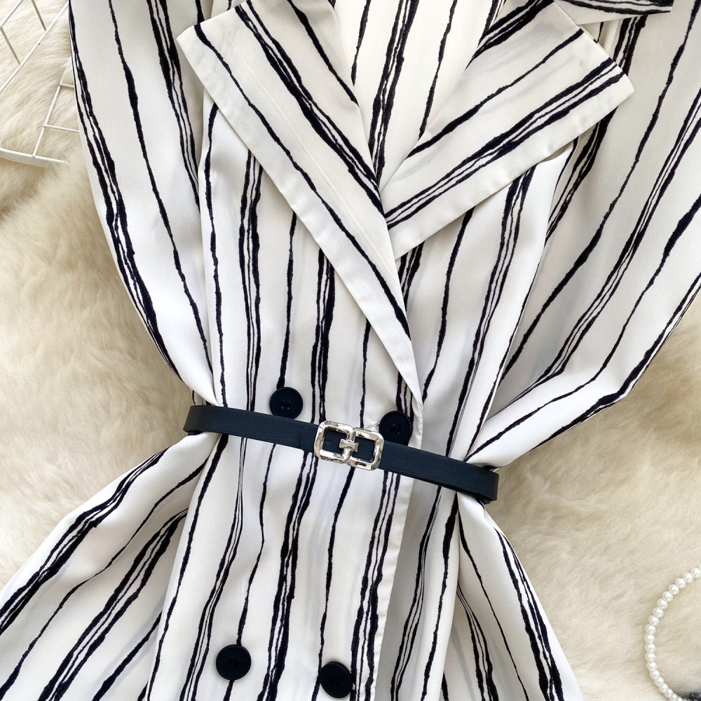 Summer sleeveless tops bandage all-match cardigan for women