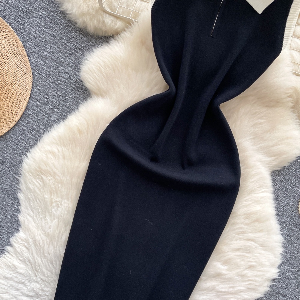 Casual temperament T-back light luxury dress for women