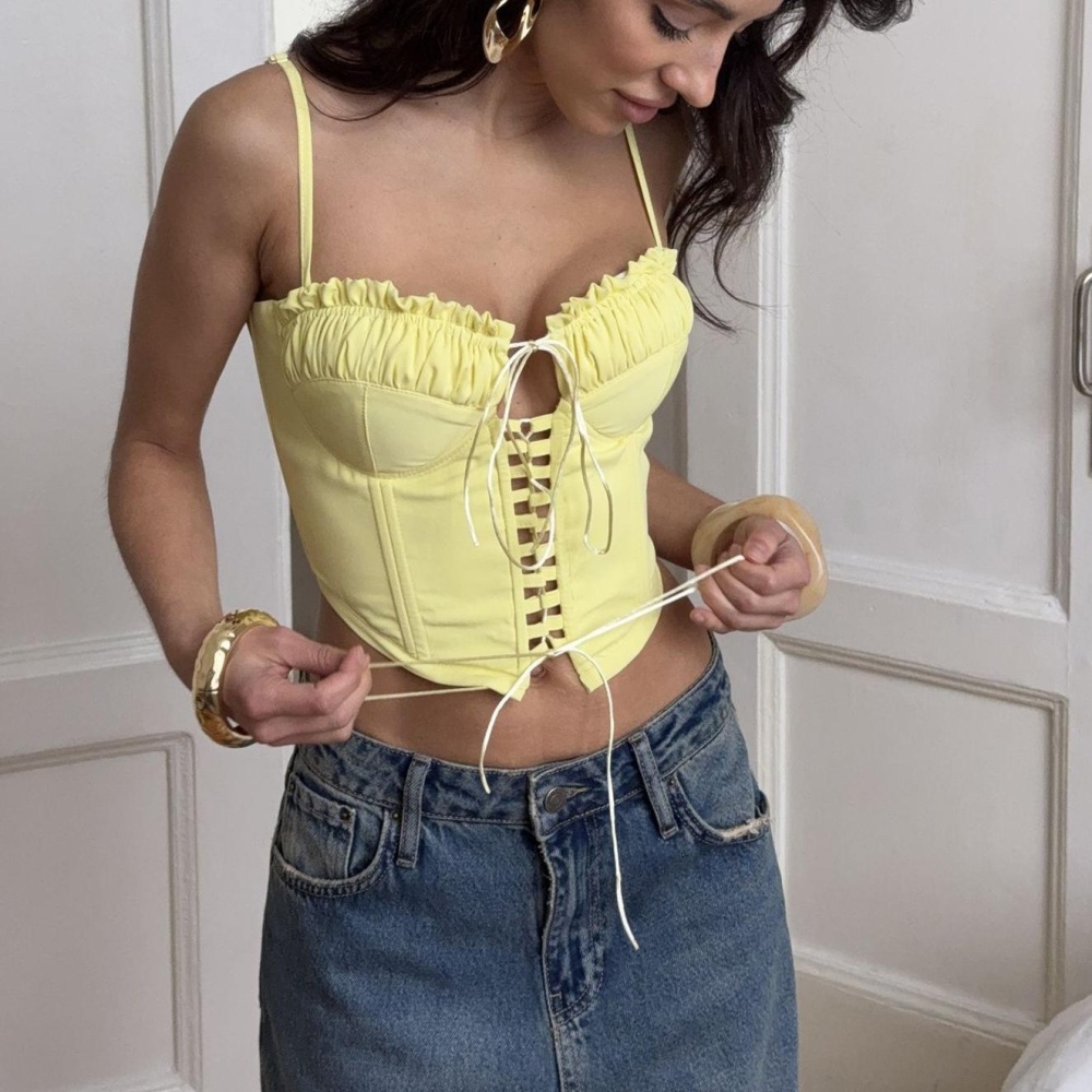 Spicegirl splice frenum corset sexy inside the ride tops