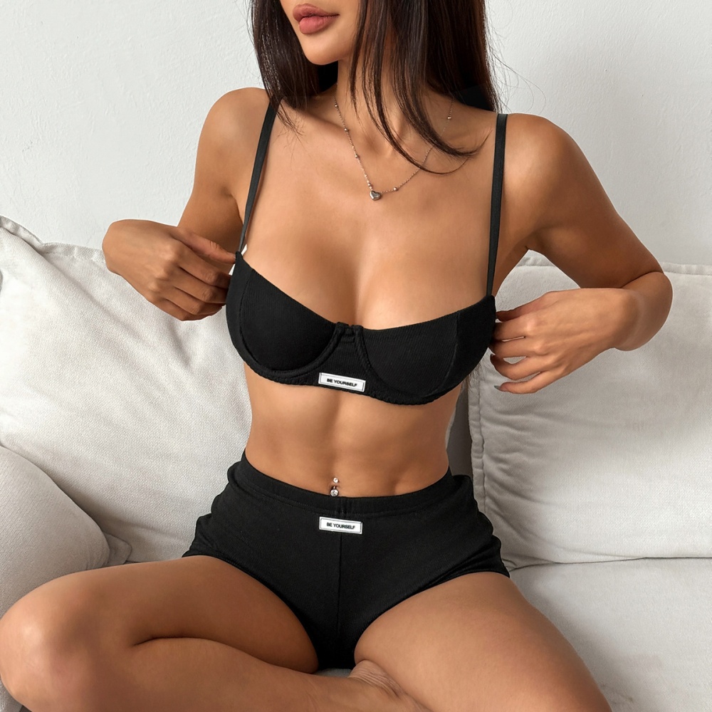 Sling summer Casual spicegirl shorts 2pcs set for women
