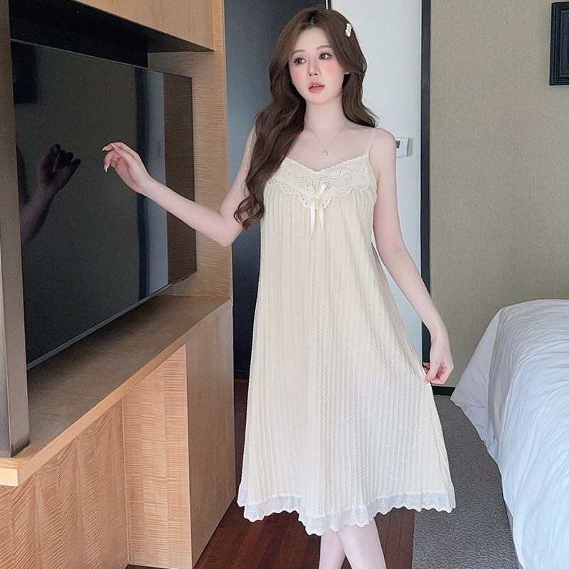 Cotton wears outside night dress for women