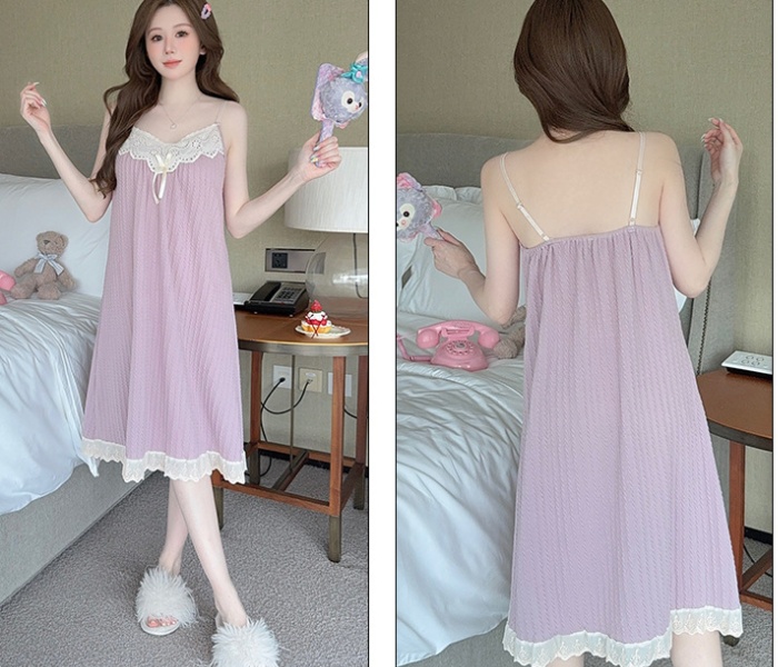 Cotton wears outside night dress for women