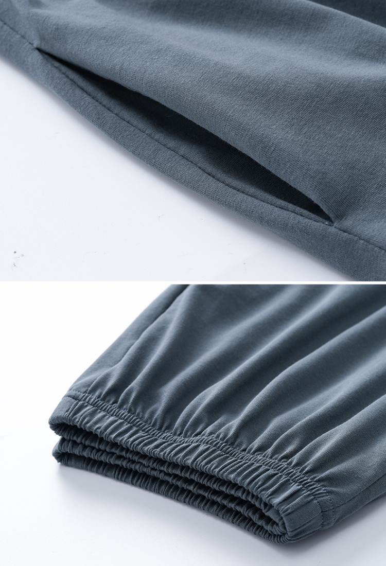 Casual thin cool shorts homewear summer pajamas a set