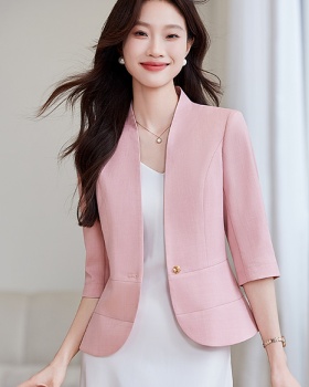 Slim temperament coat autumn business suit for women