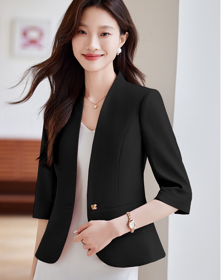 Slim temperament coat autumn business suit for women