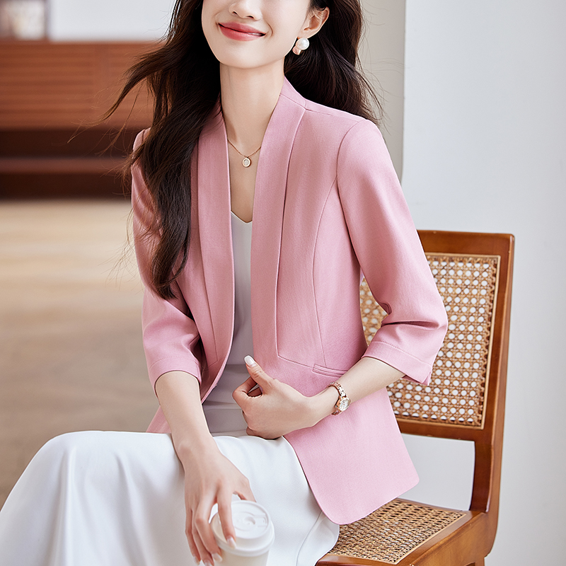 Slim temperament coat autumn business suit for women